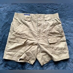 VINTAGE Men's Tan Cargo Shorts